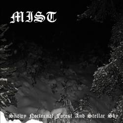 Mist (ITA) : Snowy Nocturnal Forest and Stellar Sky